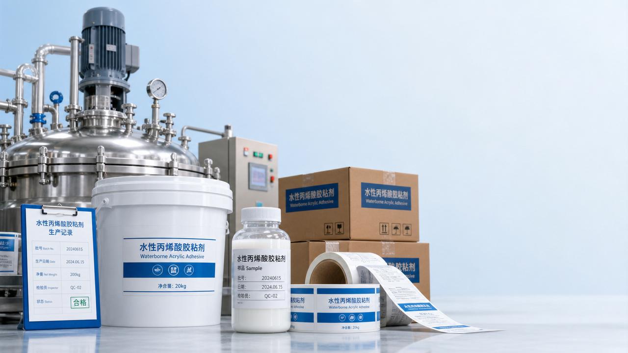 Choosing a Water-based Acrylic Adhesives Manufacturer