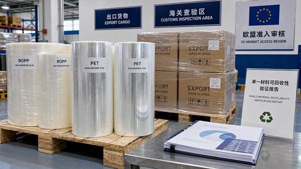 EU PPWR Rule Takes Effect: Recyclability Proof Required for BOPP/PET Film Exports