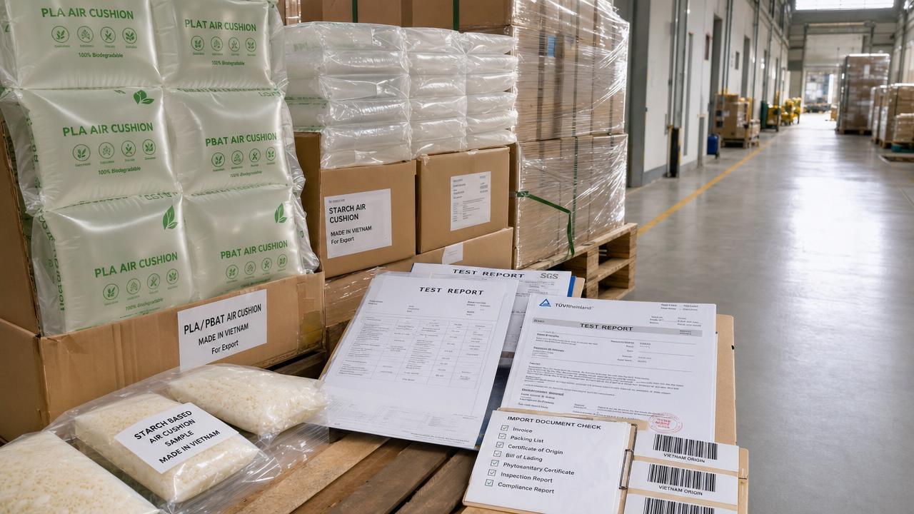Vietnam Tightens Import Rules for Biodegradable Air Cushions