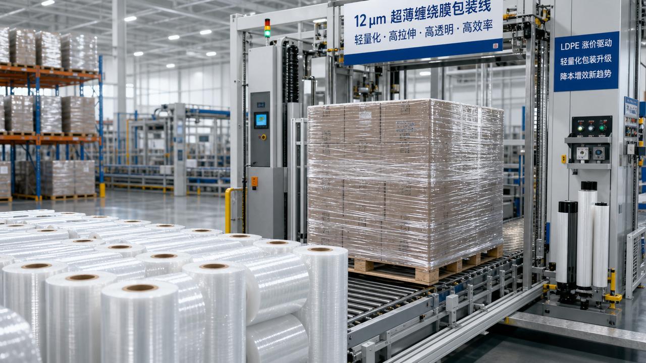LDPE Price Spike Pushes 12μm Stretch Wrap Output