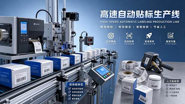 High-Speed Labeling Technology vs Manual Lines: When Automation Pays Off
