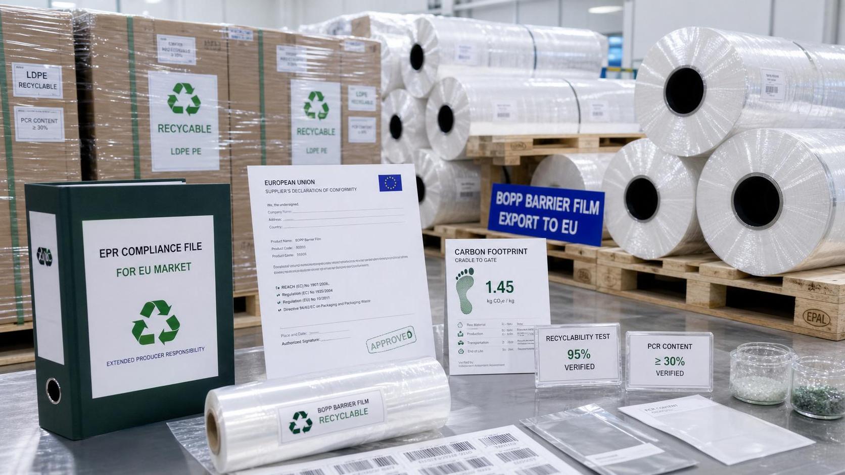 EU PPWR Rule Takes Effect July 1 for BOPP Barrier Films