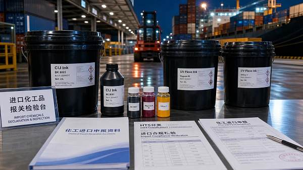ACE F865 Check Starts for CIJ Ink Imports