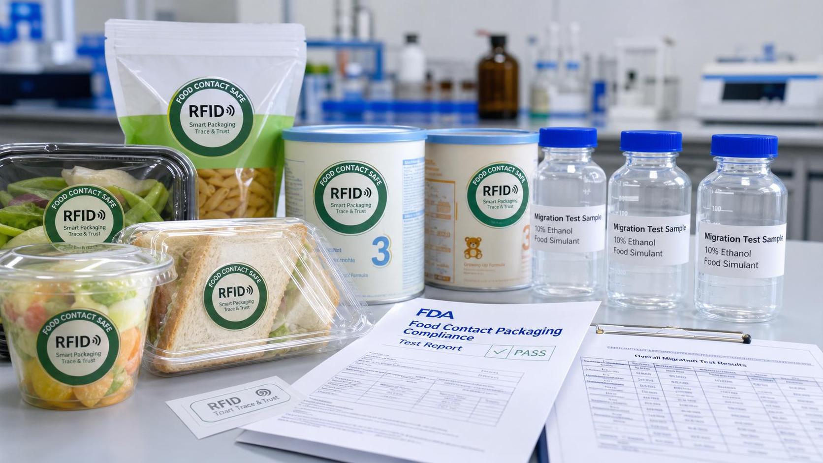 FDA Requires Migration Tests for Food-Contact RFID Labels