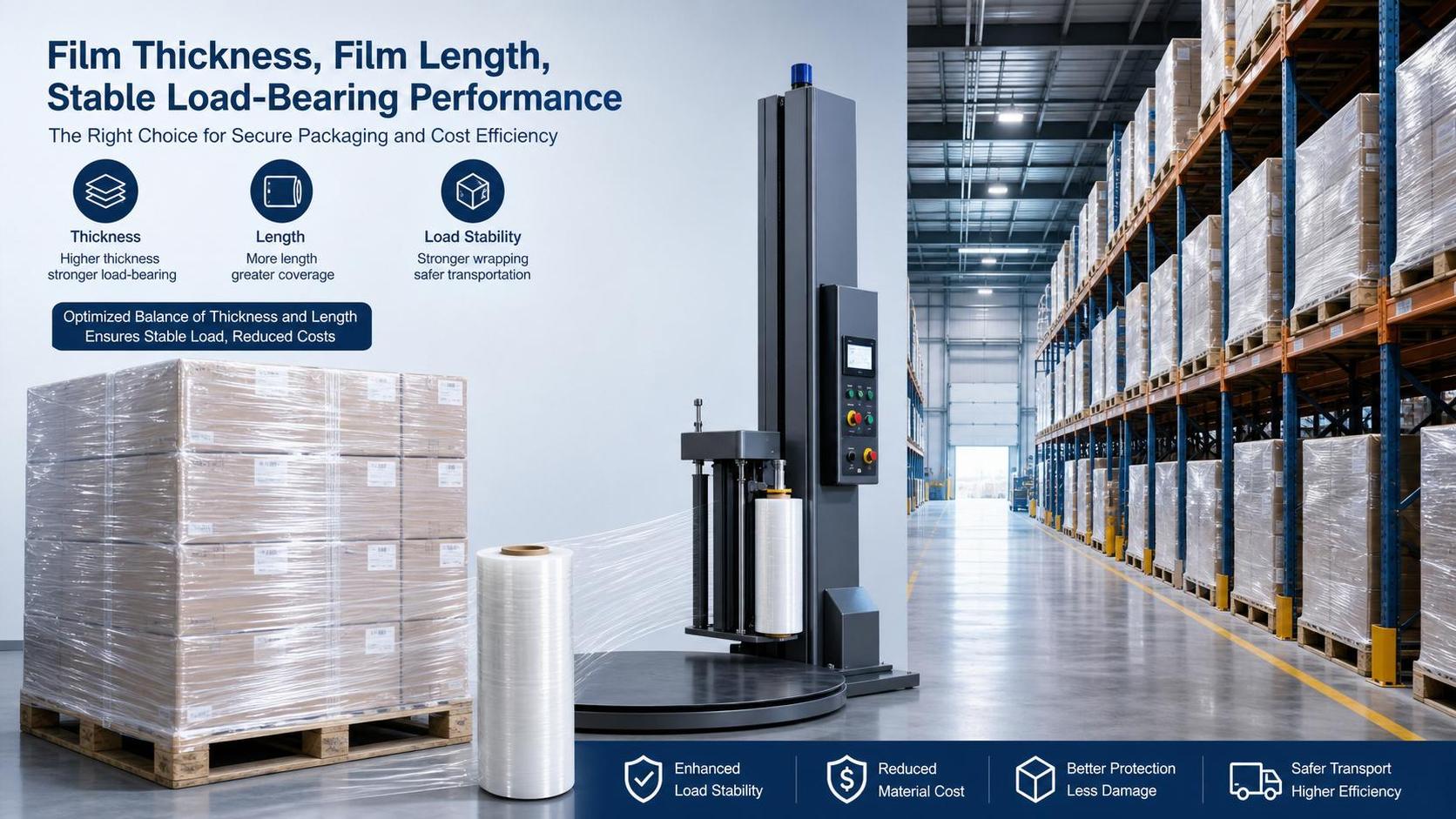 Packaging Stretch Films Wholesale: How Gauge, Yield, and Price Affect Total Spend
