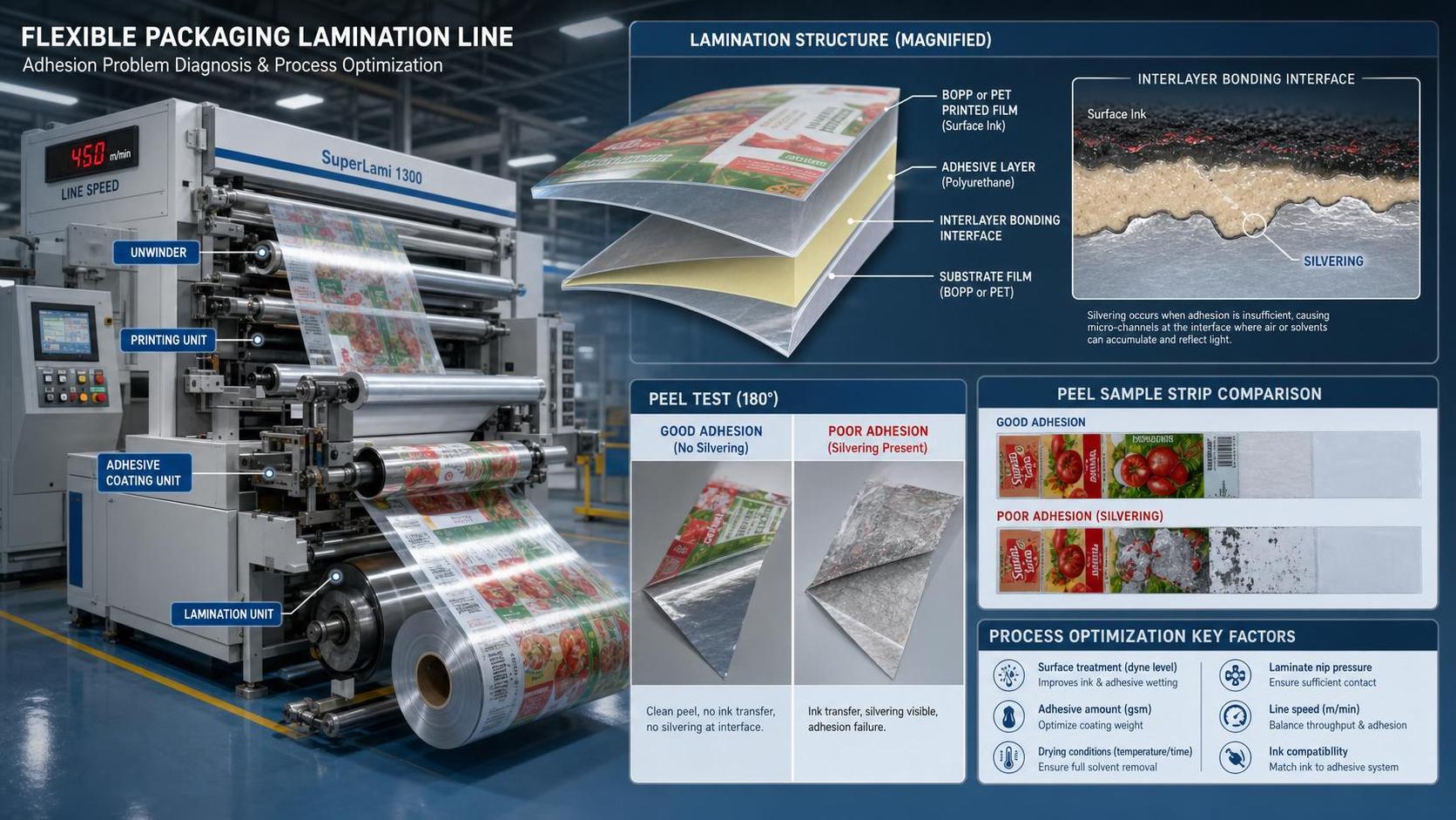 Packaging Inks Lamination: Common Adhesion Problems and Fixes