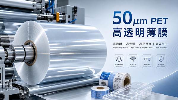 Clear PET Film 50 Micron: Key Specs That Affect Converting Performance