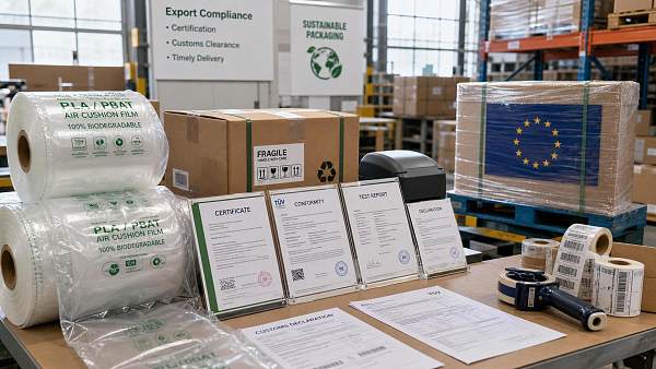 EU Tightens PPWR Timing for Compostable Air Cushions