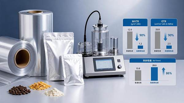 High Barrier Packaging Film Rolls: How to Compare MVTR, OTR, and Sealability