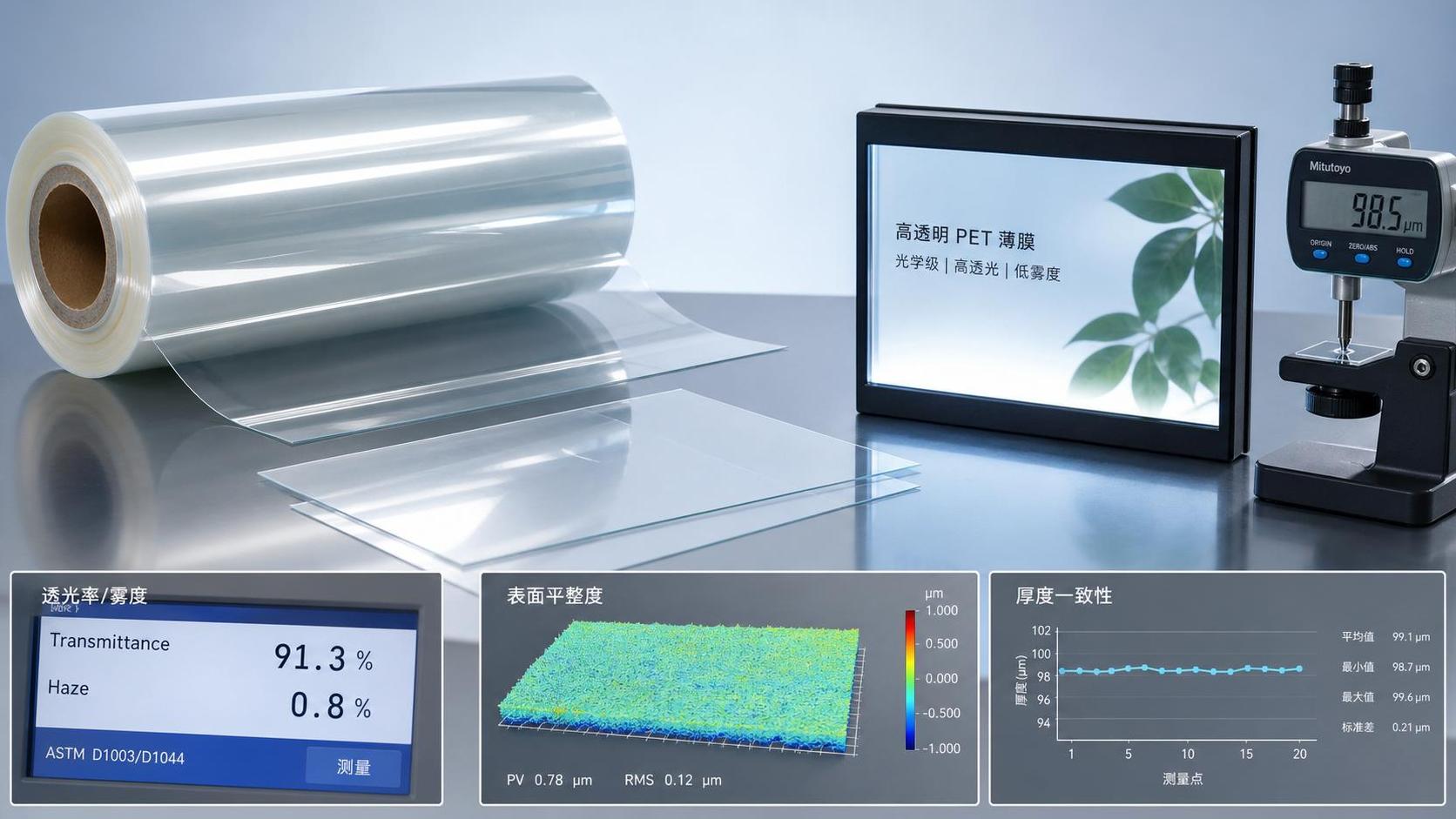 Clear PET Film Sheets: What to Check Before Choosing Optical-Grade Material