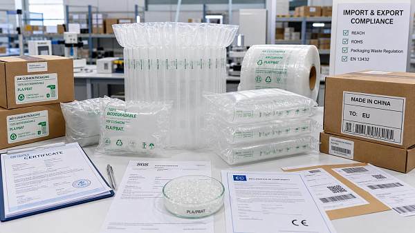 EU PPWR Rules Take Effect for Biodegradable Air Cushions