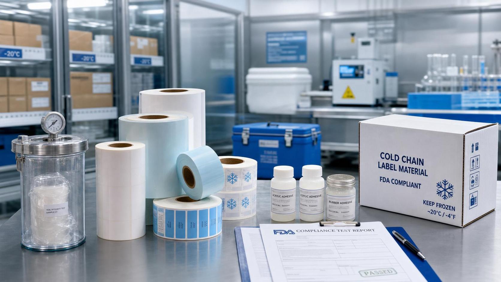 FDA Tightens Part 177 Testing for Cold-Chain Label Adhesives