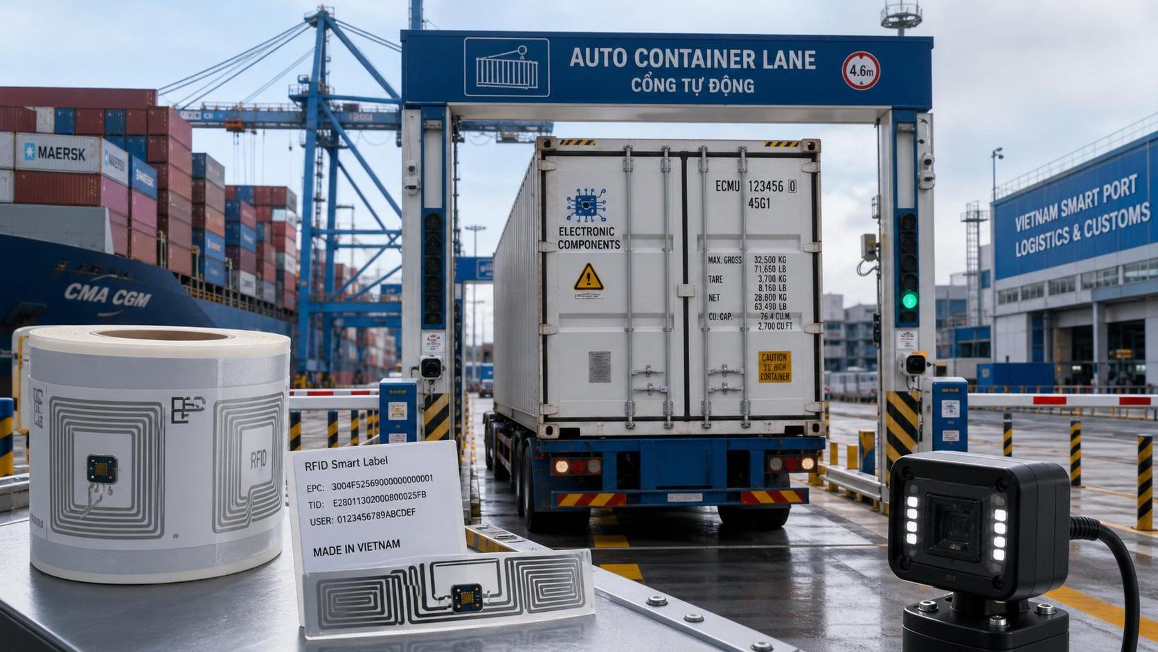 Vietnam Tests RFID Fast-Clearance Lane From July