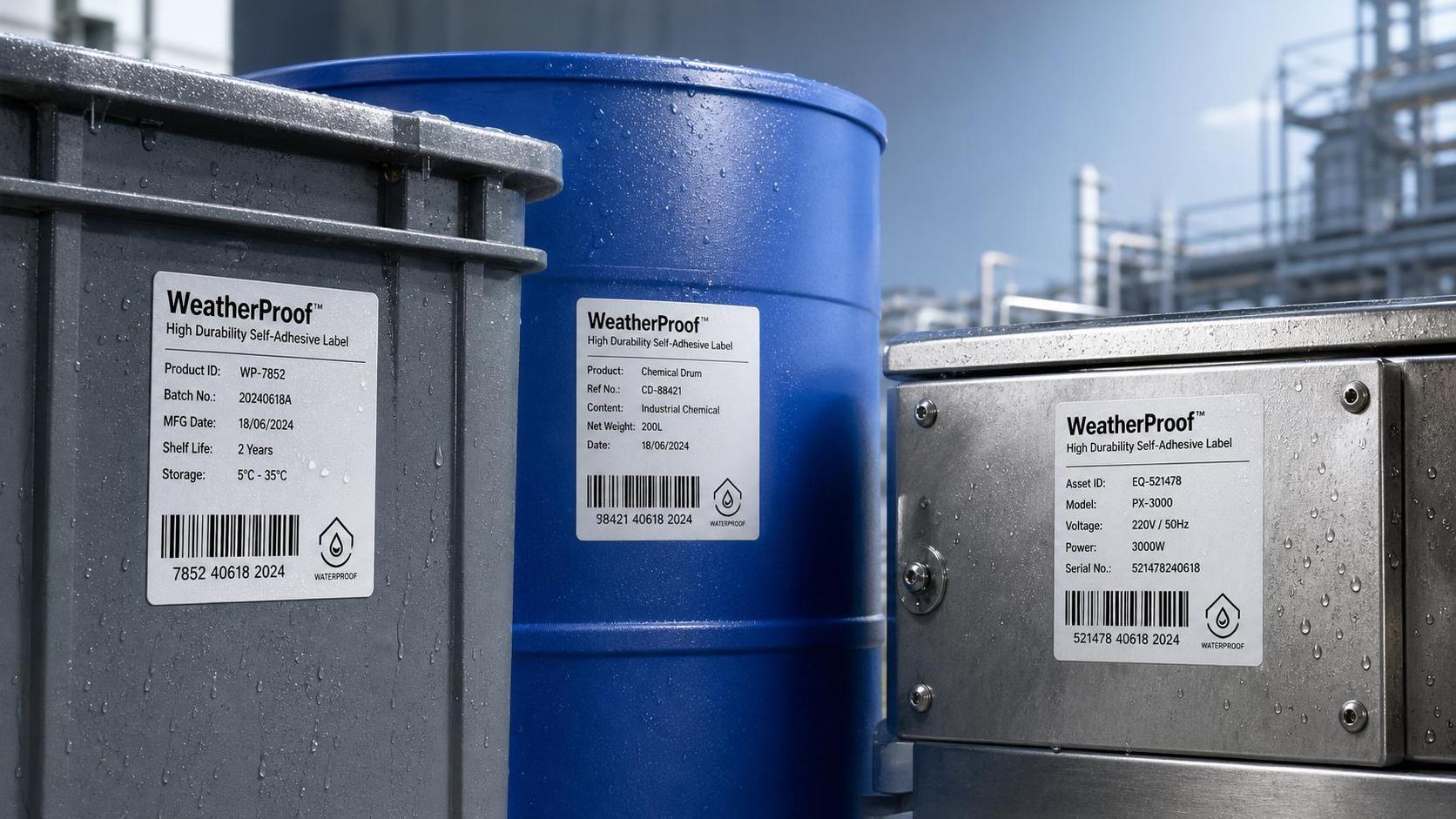 How to Choose Waterproof Adhesive Labels That Last Outdoors