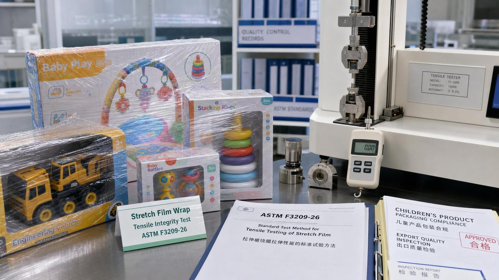 CPSC Sets ASTM F3209-26 Test for Stretch Wrap Films