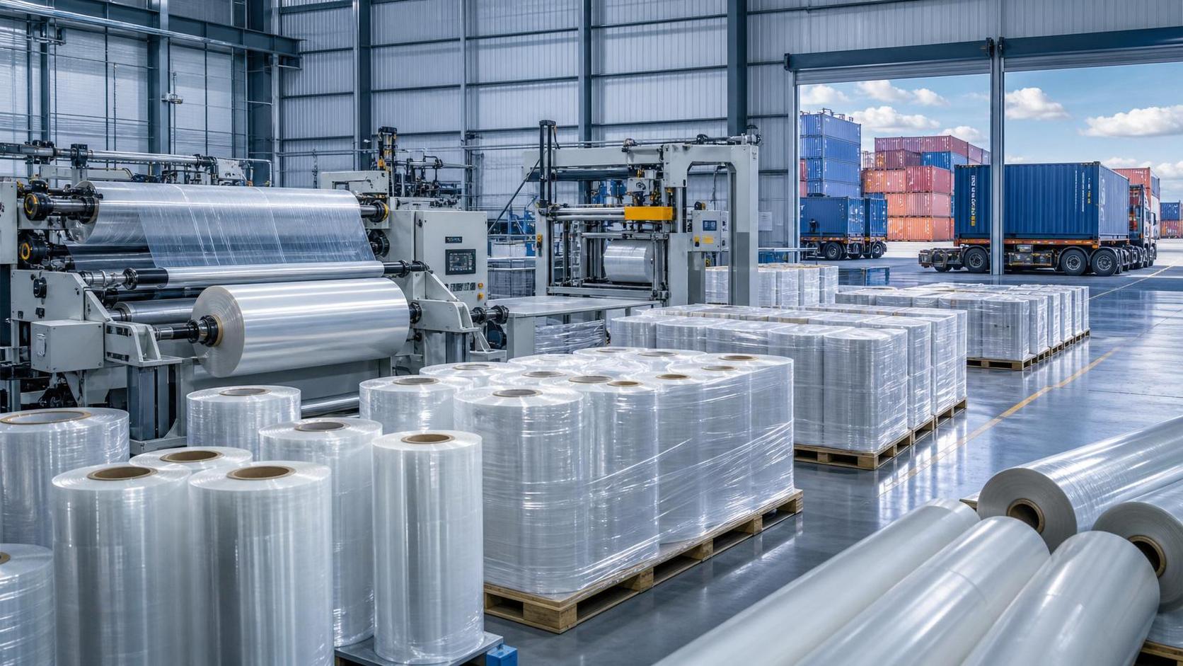 SKC optical PET cut extends wrap film lead times