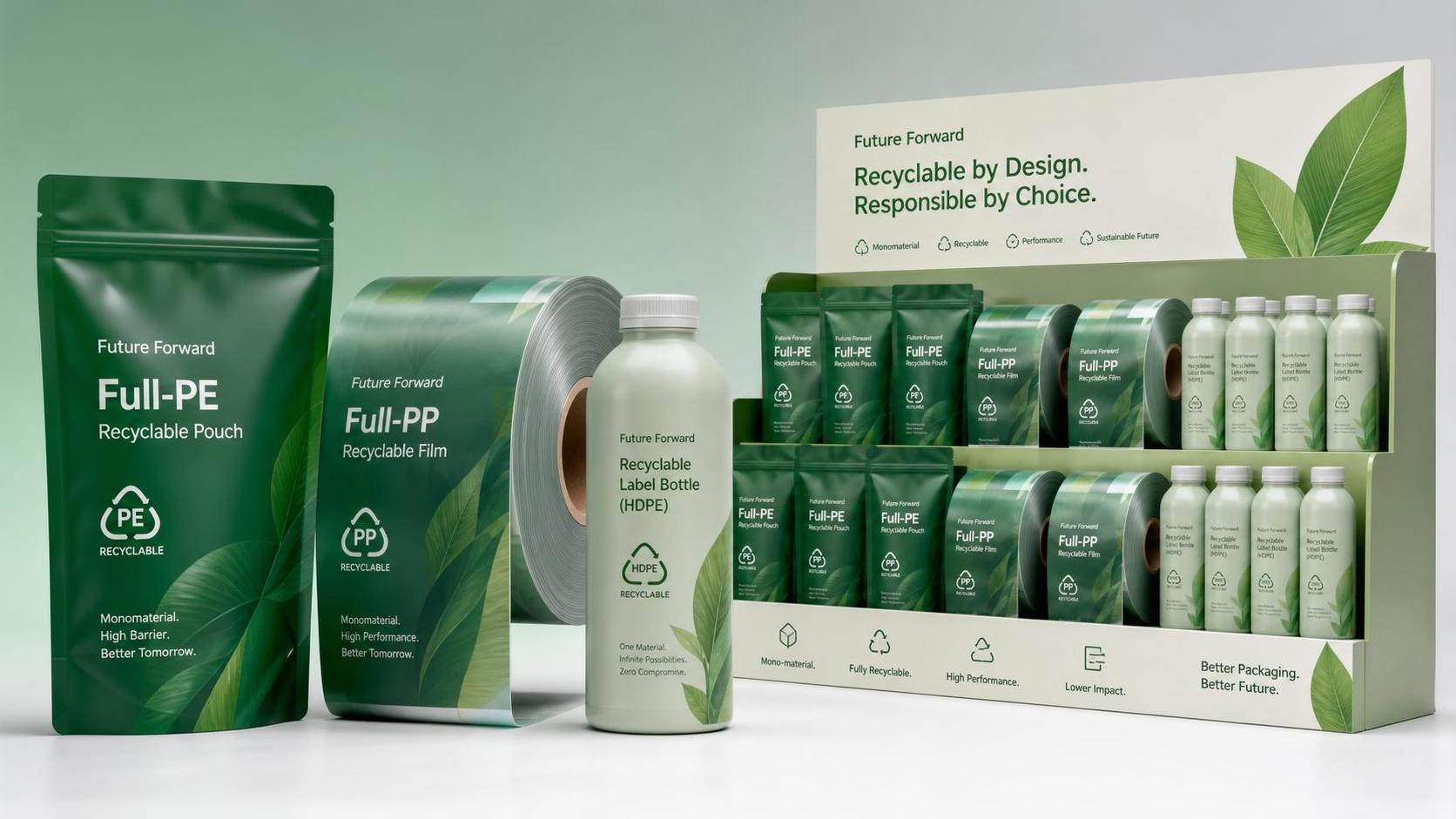 How Mono Material Packaging Affects Recyclability and Shelf Appeal