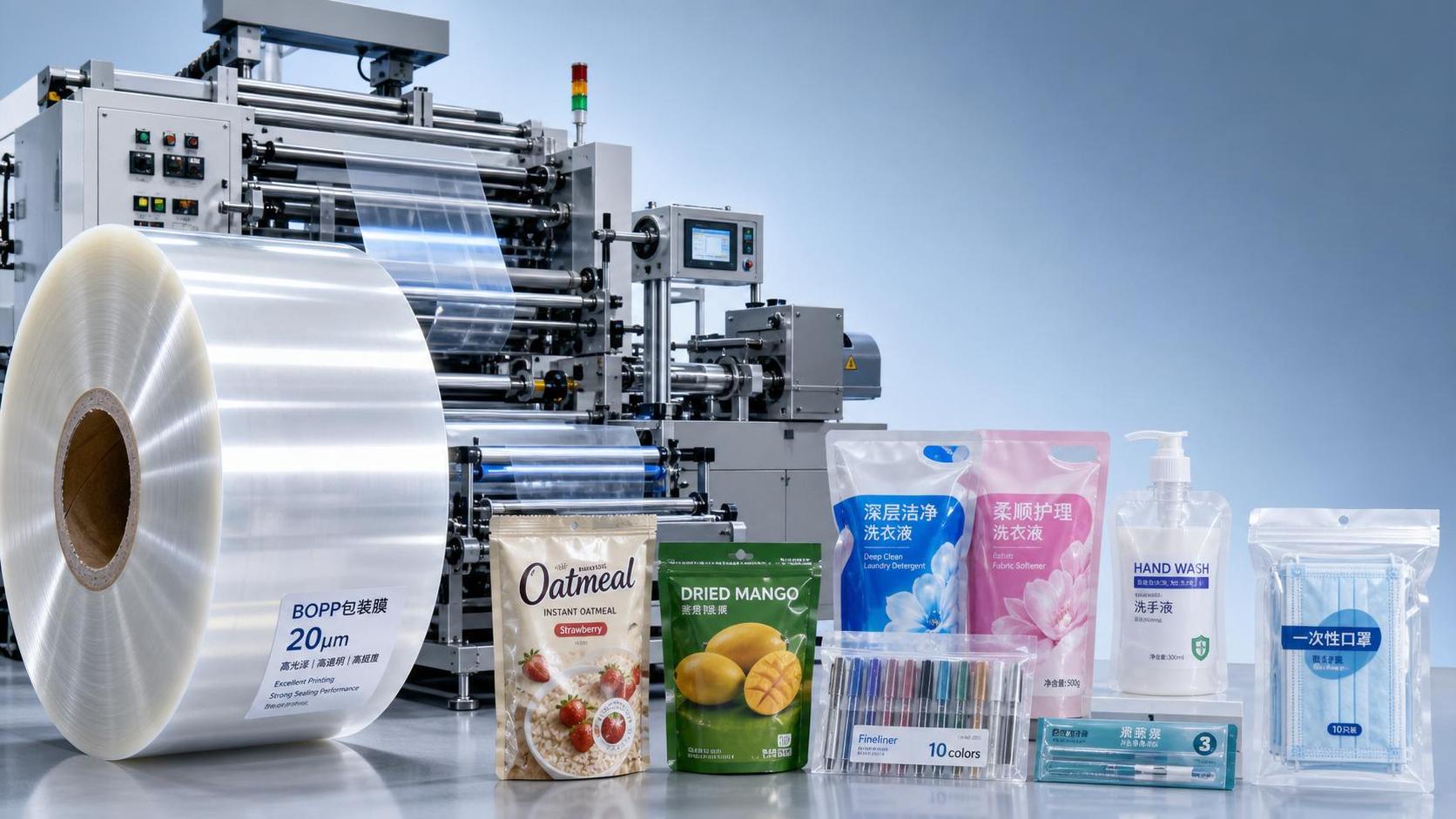 When to Use 20 Micron BOPP Packaging Film for Cost and Protection