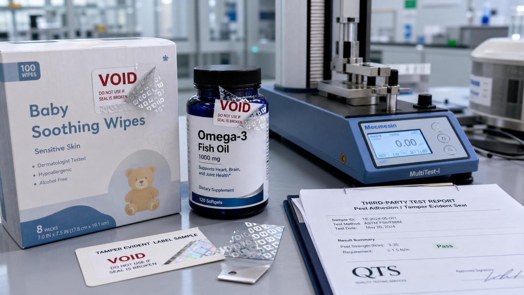 CPSC Adds Peel Strength Rule for VOID Labels