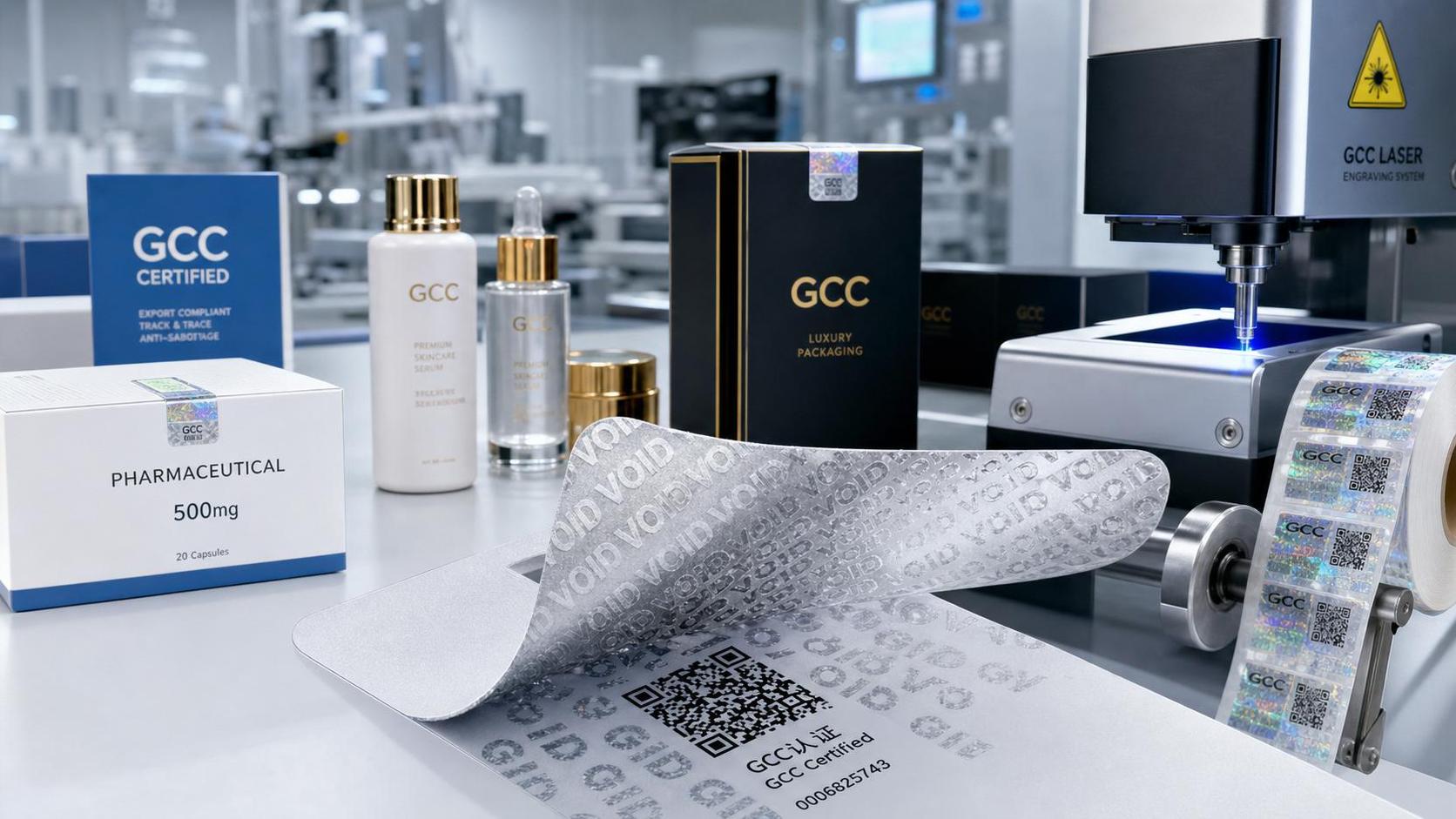 GCC Rule Adds QR Traceability to VOID Labels