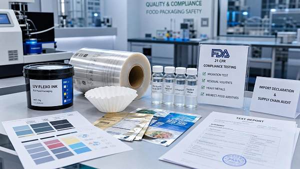 FDA Requires Migration Filing for Food-Contact UV Flexo Inks