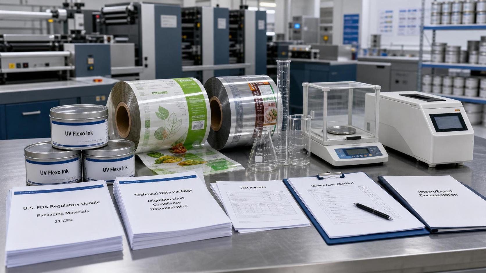 FDA Tightens Migration Limit for UV Flexo Inks