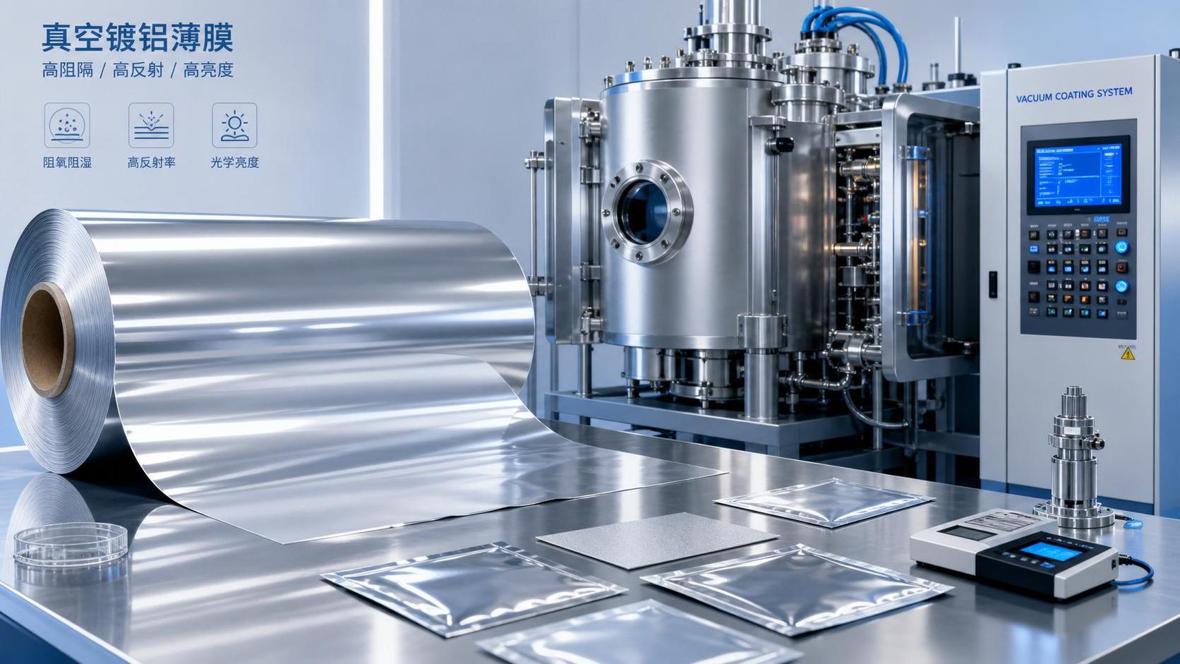 Metallized Film Physics in Vacuum Deposition: Key Factors Behind Barrier and Optical Performance