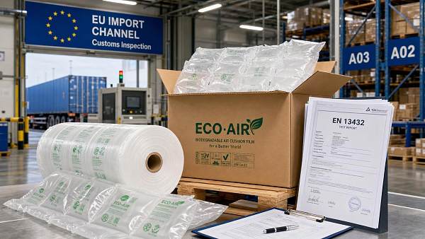 EU PPWR Transition Ends for Biodegradable Air Cushions