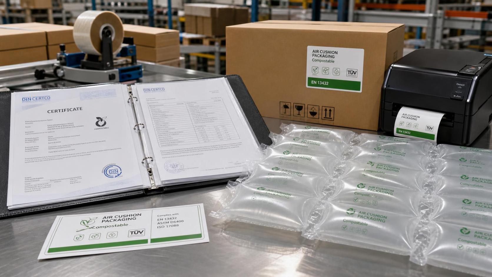 EN 13432 Certification Now Required for EU-Bound Air Cushions