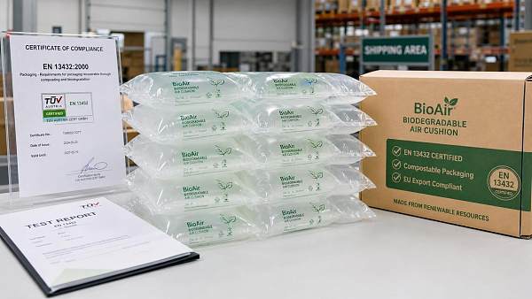 EU PPWR shift makes EN 13432 mandatory for air cushions