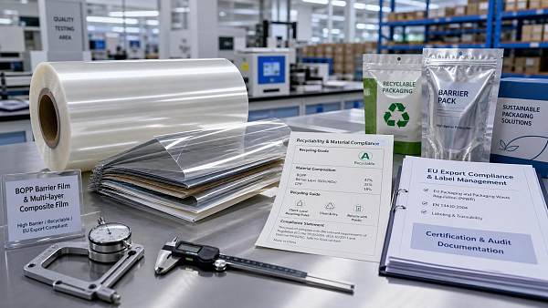 EU PPWR Rule Takes Effect for BOPP Barrier Film Exports
