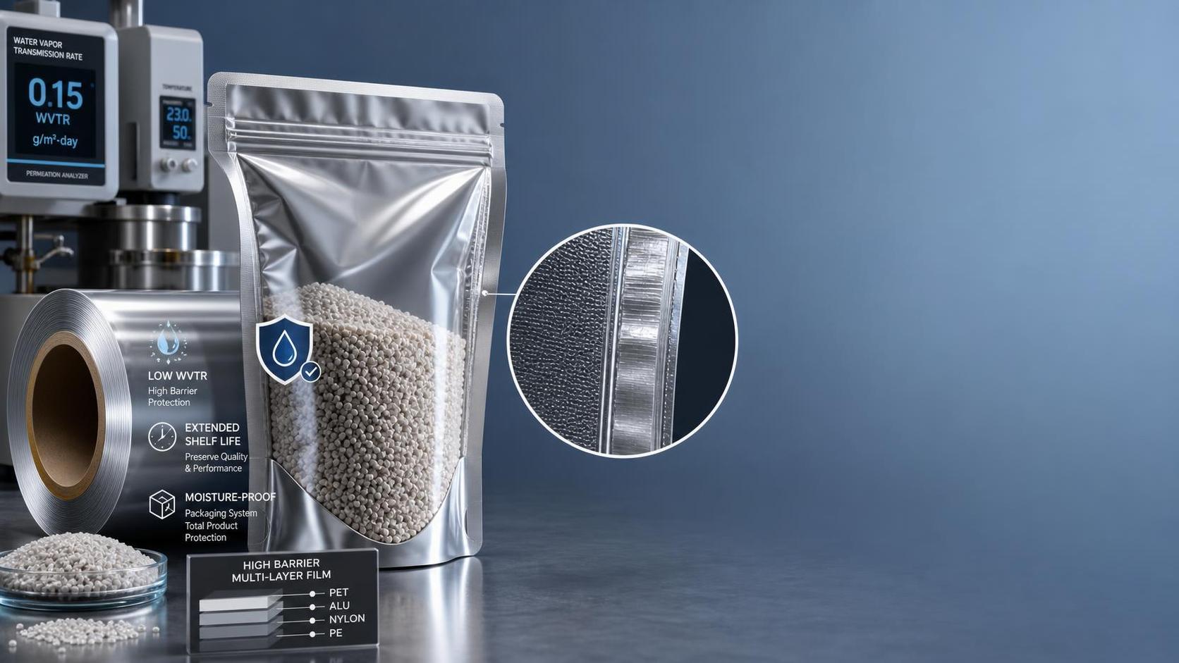 How to Choose Moisture Barrier Packaging Film by WVTR and Shelf-Life Needs