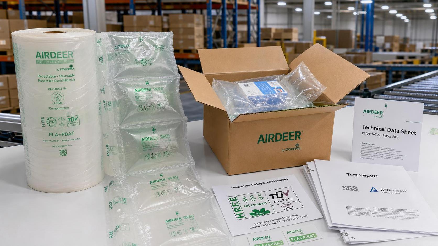 EU PPWR Rule Takes Effect on Labeling for Biodegradable Air Cushions