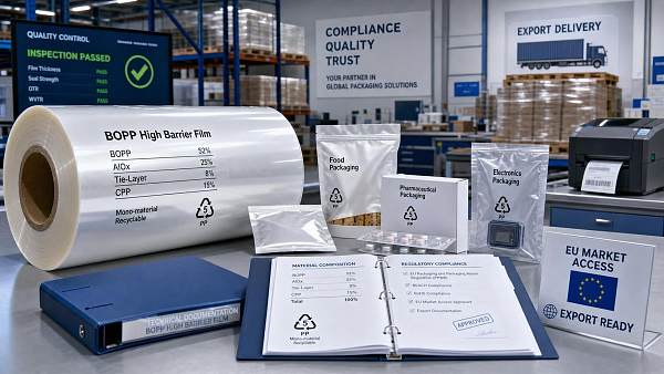 EU PPWR Rule Takes Effect for BOPP Barrier Films