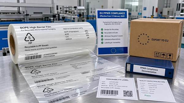 EU PPWR Rule Takes Effect for BOPP Barrier Films