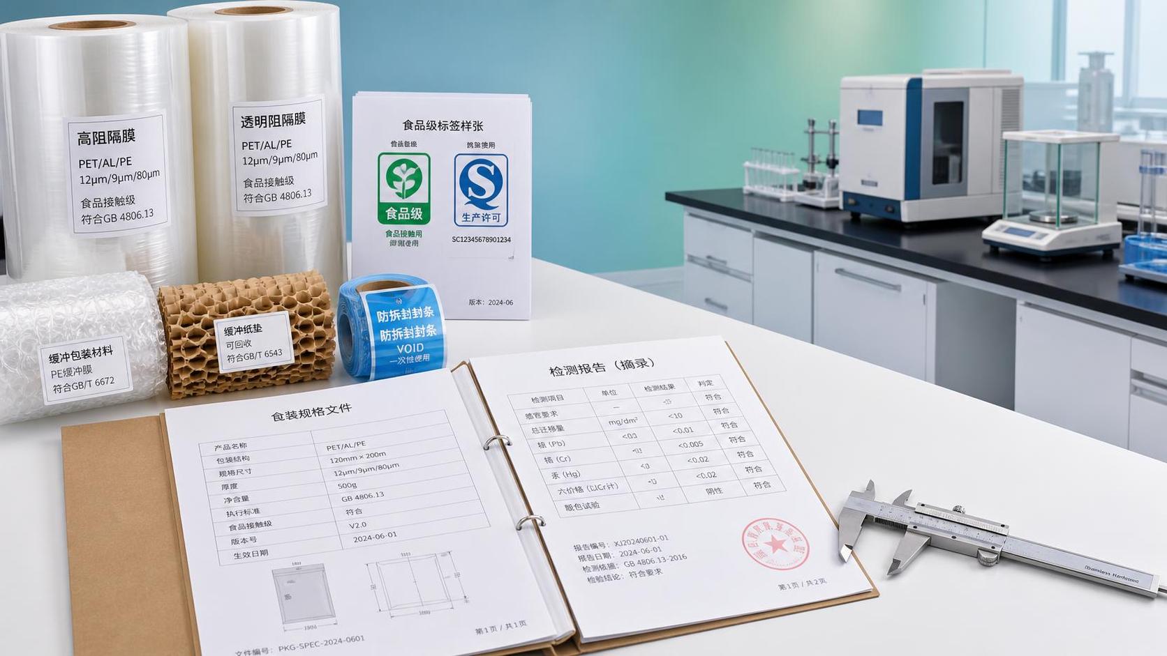 Where to find packaging specification resources for compliance checks