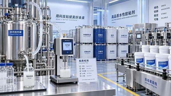 How to assess a water based adhesive materials factory’s quality control