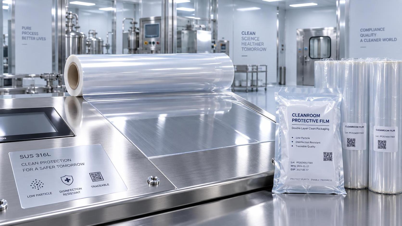 Selecting Protection Films Compliant with Pharma Regulations and Cleanroom Use