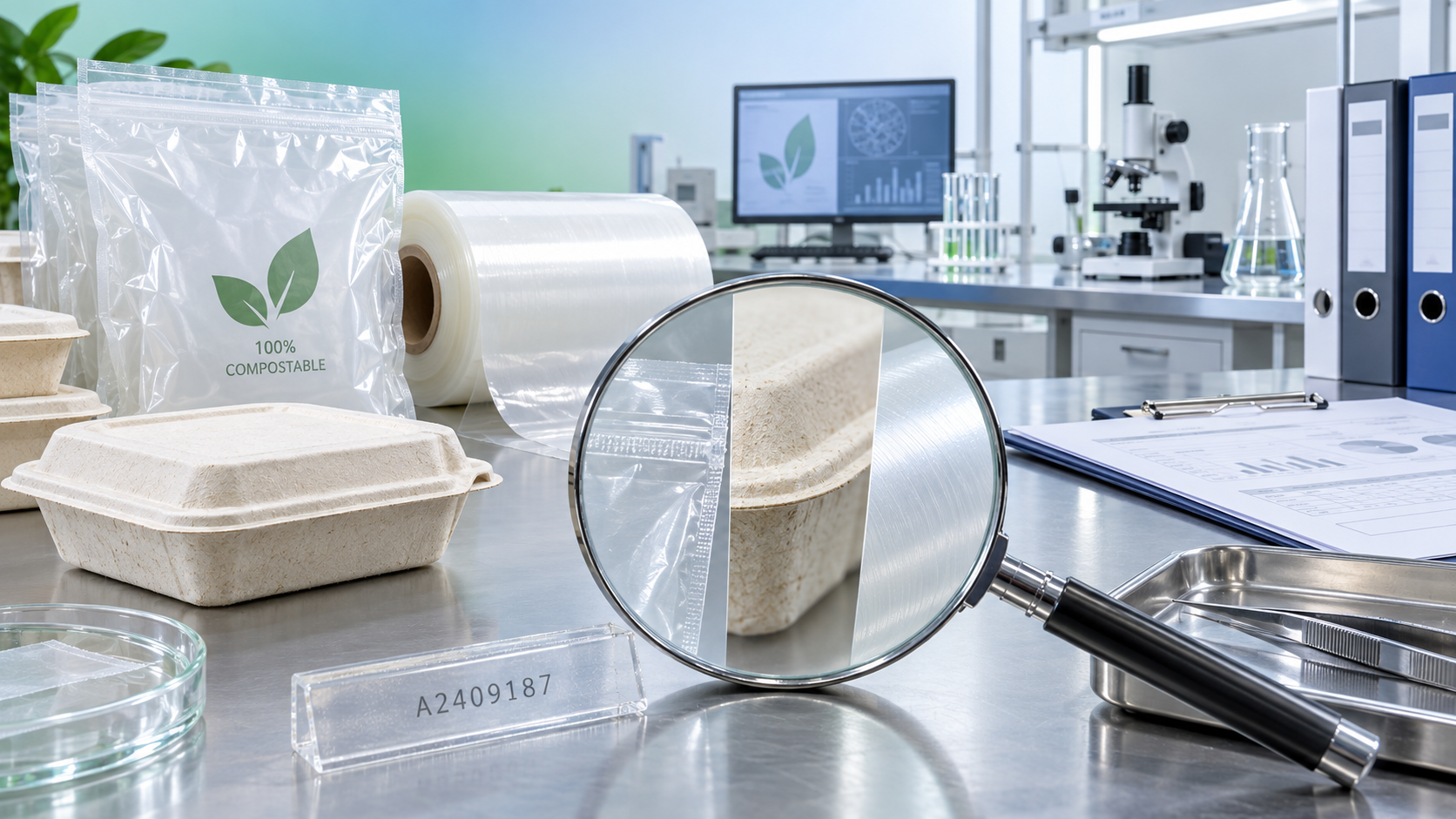 How to verify BPI certification for compostable packaging materials
