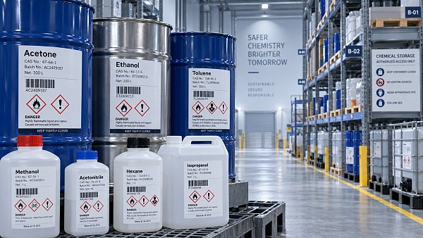 How specialty labels for chemicals prevent misidentification in storage