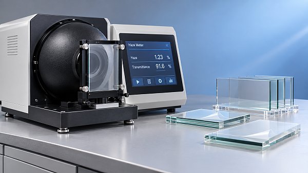 How to measure haze in electronic protective materials for displays