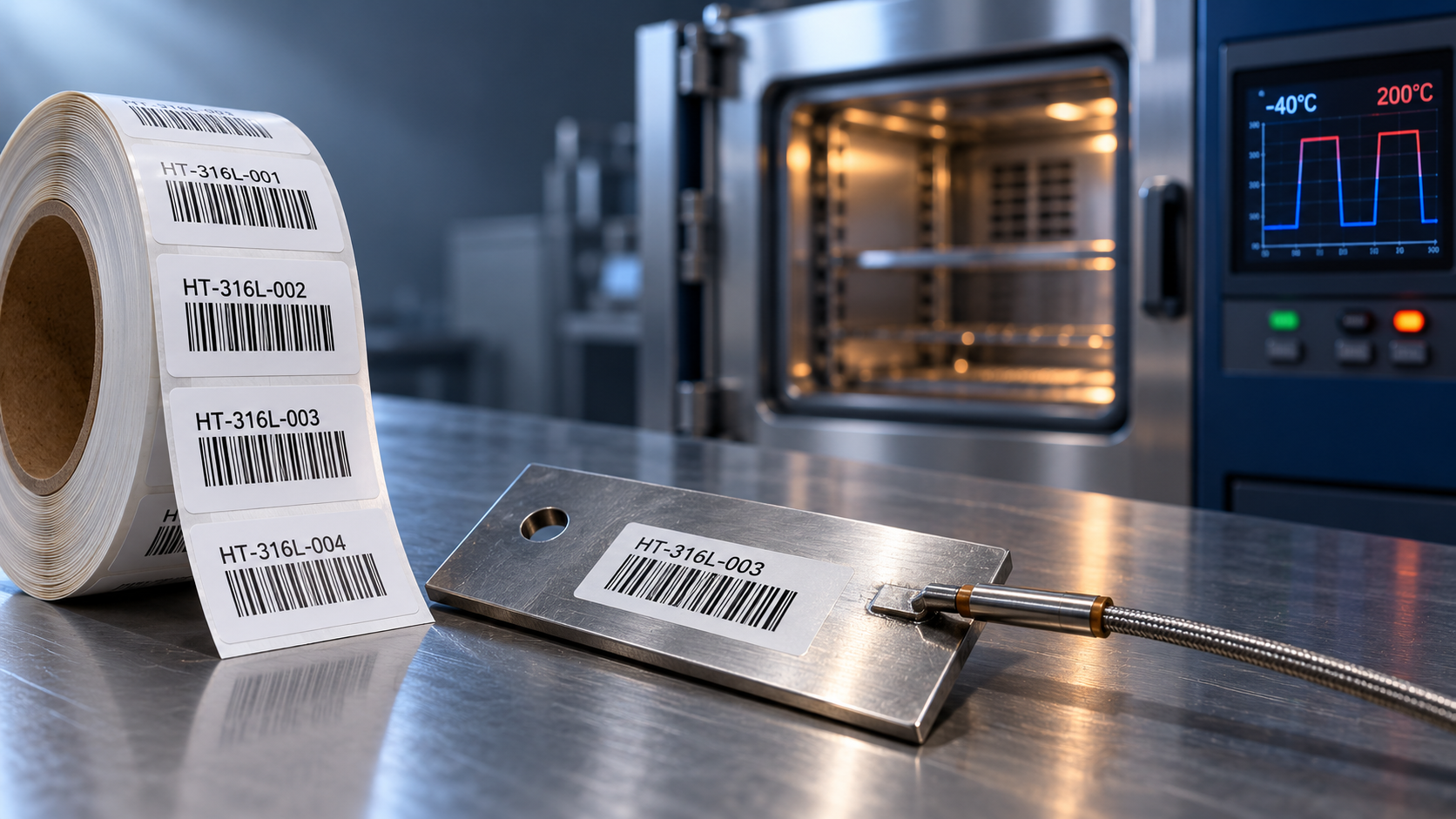 Choosing an industrial labeling materials manufacturer for high heat