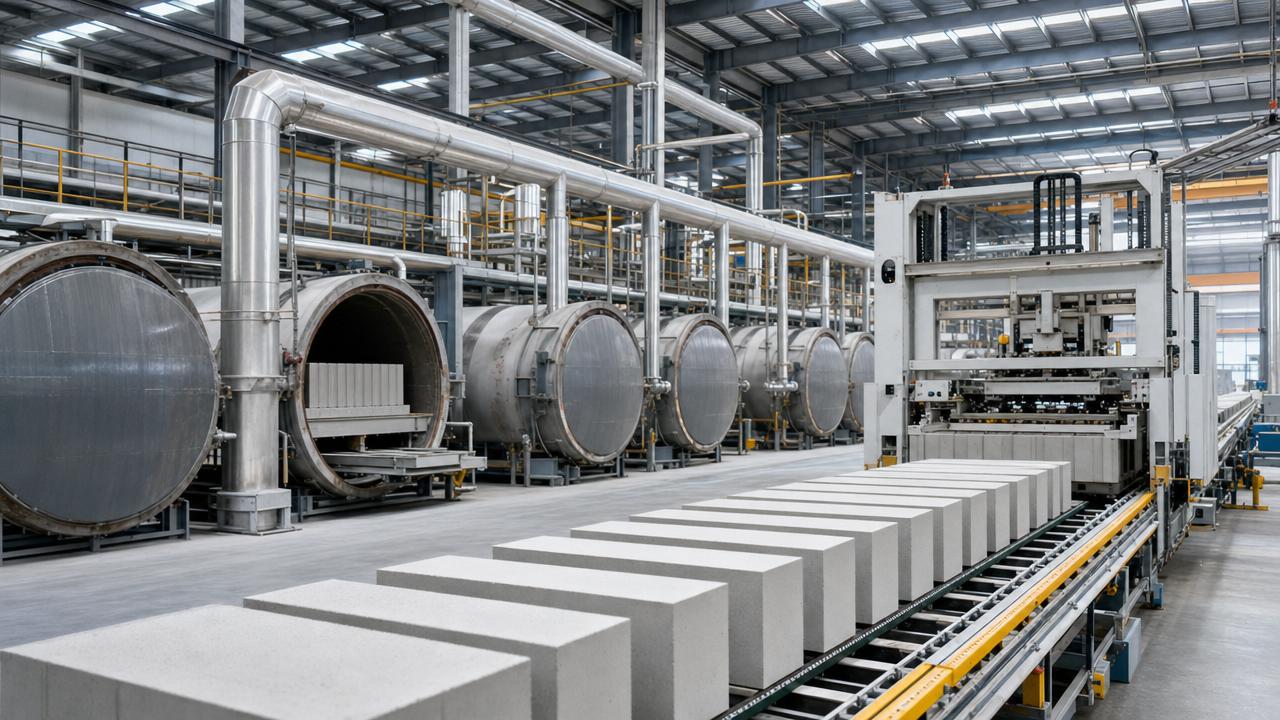 AAC Block Production: Output, Steam Use, and Payback Basics
