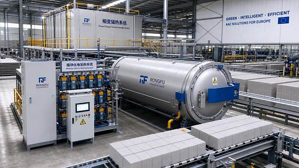 Jiangsu Launches First Fully Electric AAC Autoclave Line
