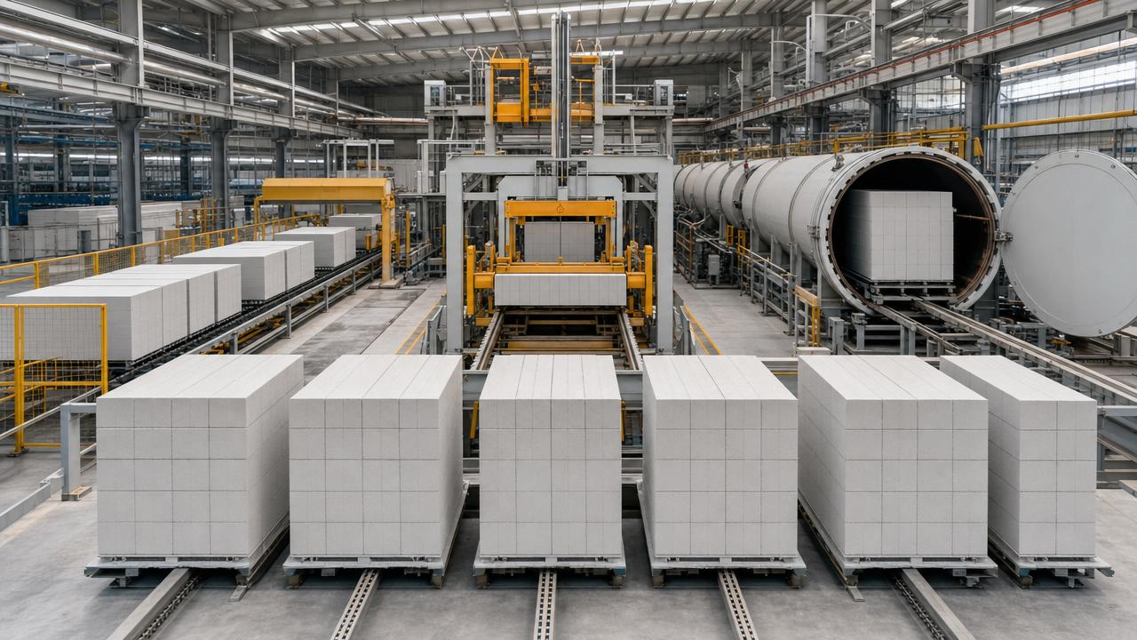AAC Block Factory Setup: Key Line Choices and Capacity Trade-Offs