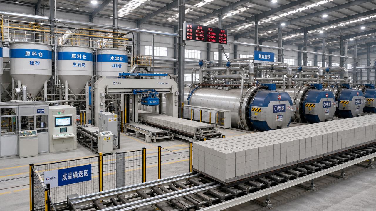 Autoclaved AAC Block System: Key Factors for Plant Selection