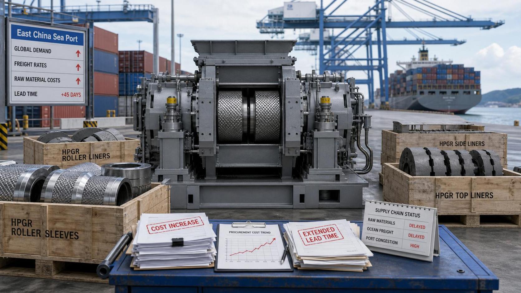 PPI Signal: HPGR Input Costs Up, Lead Times Reach 14 Weeks