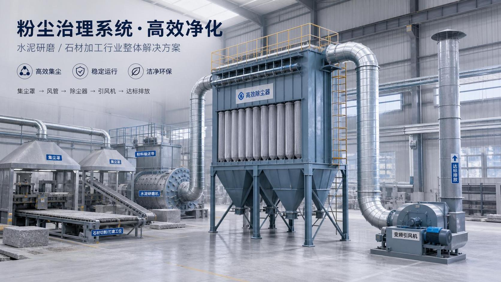 Industrial Dust Emission Control: How to Cut Energy Use Without Losing Capture Efficiency