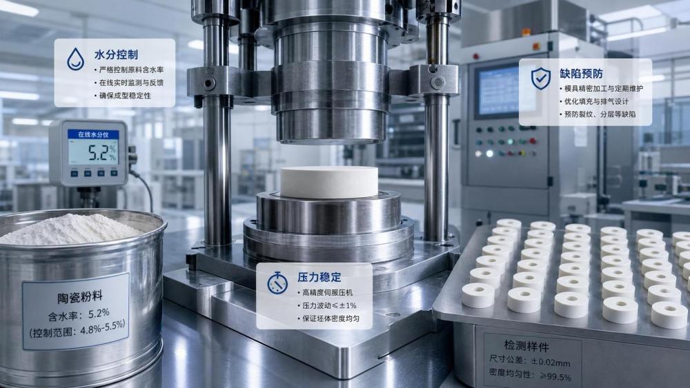 Advanced ceramic body forming: key defects to avoid Advanced ceramic body forming: key defects to avoid