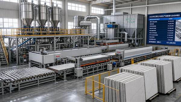Quartz Slab Line Price: What Drives Total Project Cost in 2026?